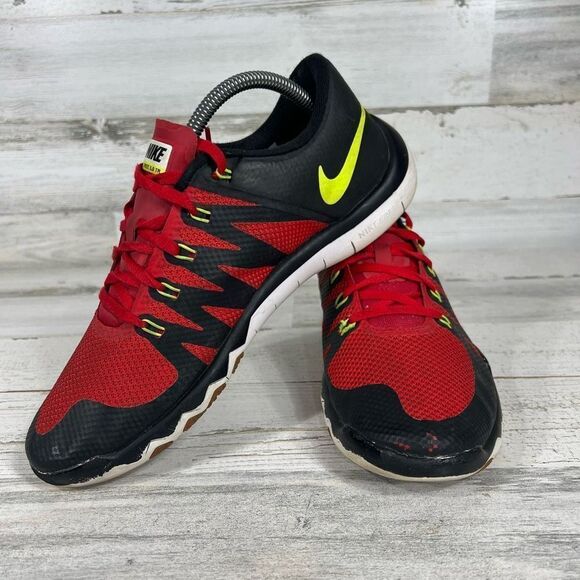 Nike‎ Men's Free Trainer 5.0 V6 719922 670 Running Shoes Black Red Size 8 US - Picture 4 of 7